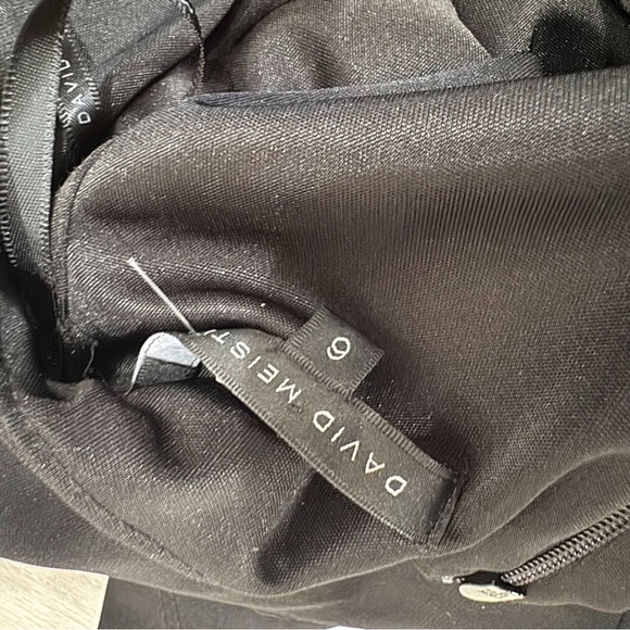 David Meister criss cross front black dress ❤️ - Picture 5 of 5